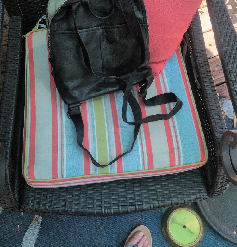American Leather Co Black Leather Men’s Or Women's Backpack - Picture 2 of 9